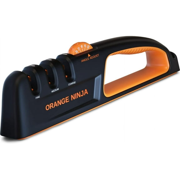 Kitchen knife sharpener - 5 adjustable sharpening angles - High-quality product