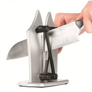Kitchen knife sharpener to sharpen, sharpen and polish serrated, beveled, standard blades
