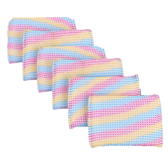 Kitchen mat, Non-scratch dish sponge, dish cloth, rag, dish cloth, ideal for kitchen, bathroom, Mr. Scrubstyle:style2;