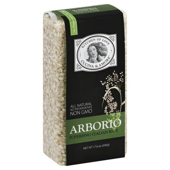 Kitchen of Love Cucina & Amore Arborio Superfino Italian Rice, 17.6 oz