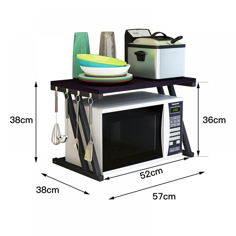 Kitchen rack microwave oven rack simple doublelayer storage rack 2layer storage rack oven