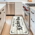thumbnail image 1 of Kitchen rug White Anti-Fatigue Kitchen Floor Mat – Non-Slip, Cushioned Comfort, Waterproof, Stylish Design, Perfect for Kitchen, Laundry Room, and Entryway 20x59 inch, 1 of 7