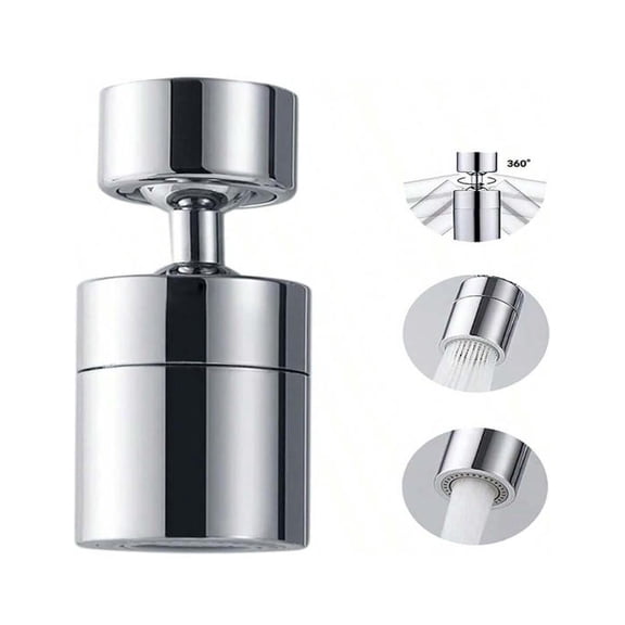 Kitchen sink universal splash proof washing tool universal joint rotatable extension showerhead faucet household faucet