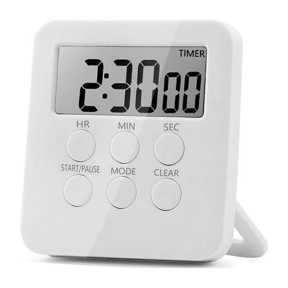 Kitchen timer Magnetic Digital timer and stopwatch Kitchen alarm timer Short term alarm clock with sound and light signal, Ideal kitchen timer timer for cooking, baking, etc