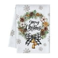 thumbnail image 1 of Kitchen towels, Microfiber Dish towels, Christmas Tree Print Hanging Hand towel for Bathroom and Kitchen, Decorative and Absorbent, 45x66cm, 1 of 7