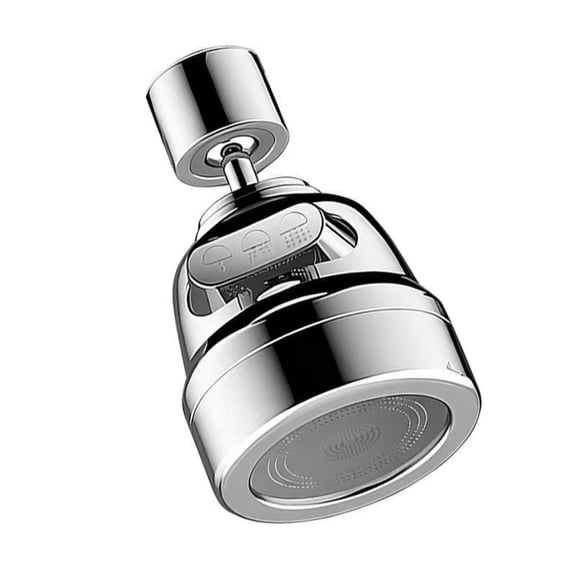 360° Rotatable Pressurized Water Nozzle, Universal Kitchen Faucet Splash Proof Extender