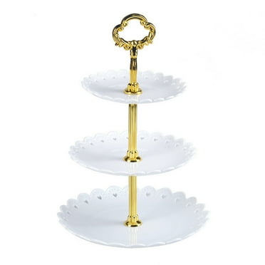 Kitchen3-Tier Cupcake Stand Cake Dessert Wedding Event Party Display Tower Round on Clearance