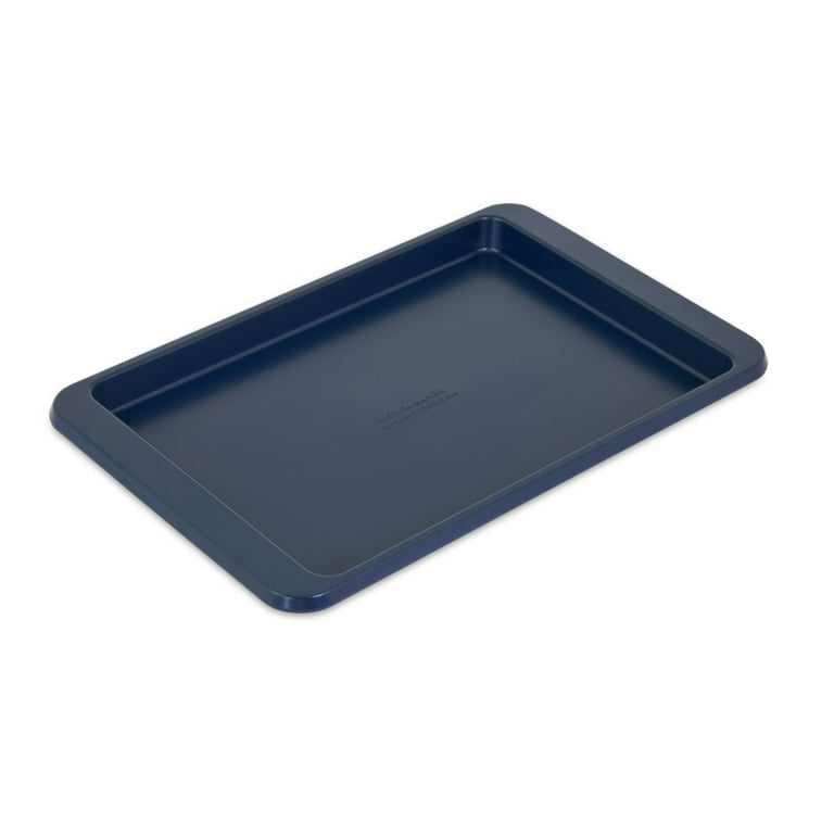 KitchenAid 0.6 Non-Stick Aluminized Steel 9X13 inch Baking Sheet Ink Blue