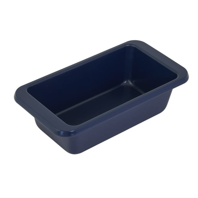 KitchenAid 0.6 Non-Stick Aluminized Steel 9X5 inch Loaf Pan Ink Blue