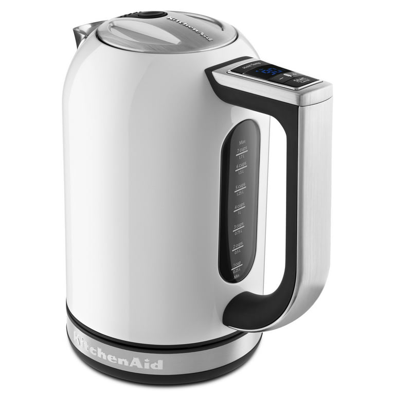 electric kettle, 1.7L white matte PROMO 12/31 - Whisk