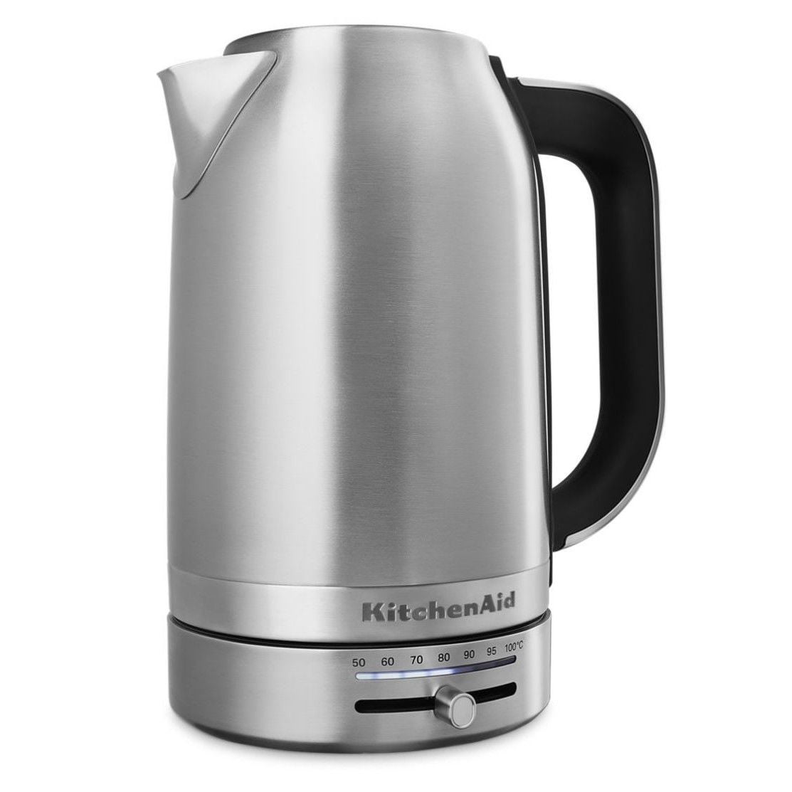 Stainless Steel 1.7 Liter Electric Kettle with Variable Temperature