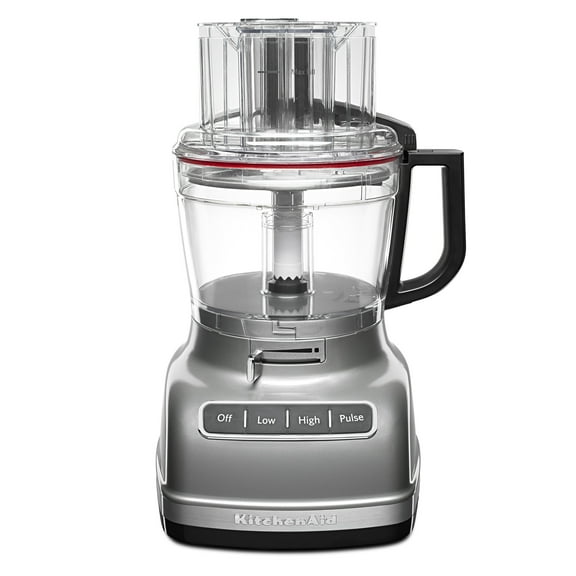 KitchenAid® 11-Cup Food Processor with ExactSlice™ System, Contour Silver, KFP1133