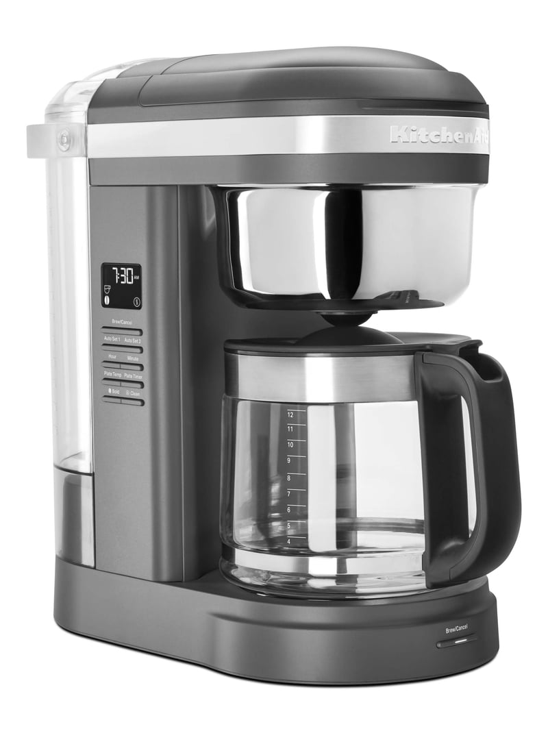 KitchenAid 12 Cup Drip Coffee Maker with Spiral Showerhead and