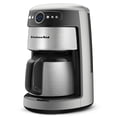 thumbnail image 1 of KitchenAid 12-Cup Thermal Carafe Coffee Maker, Countour Silver, 1 of 1