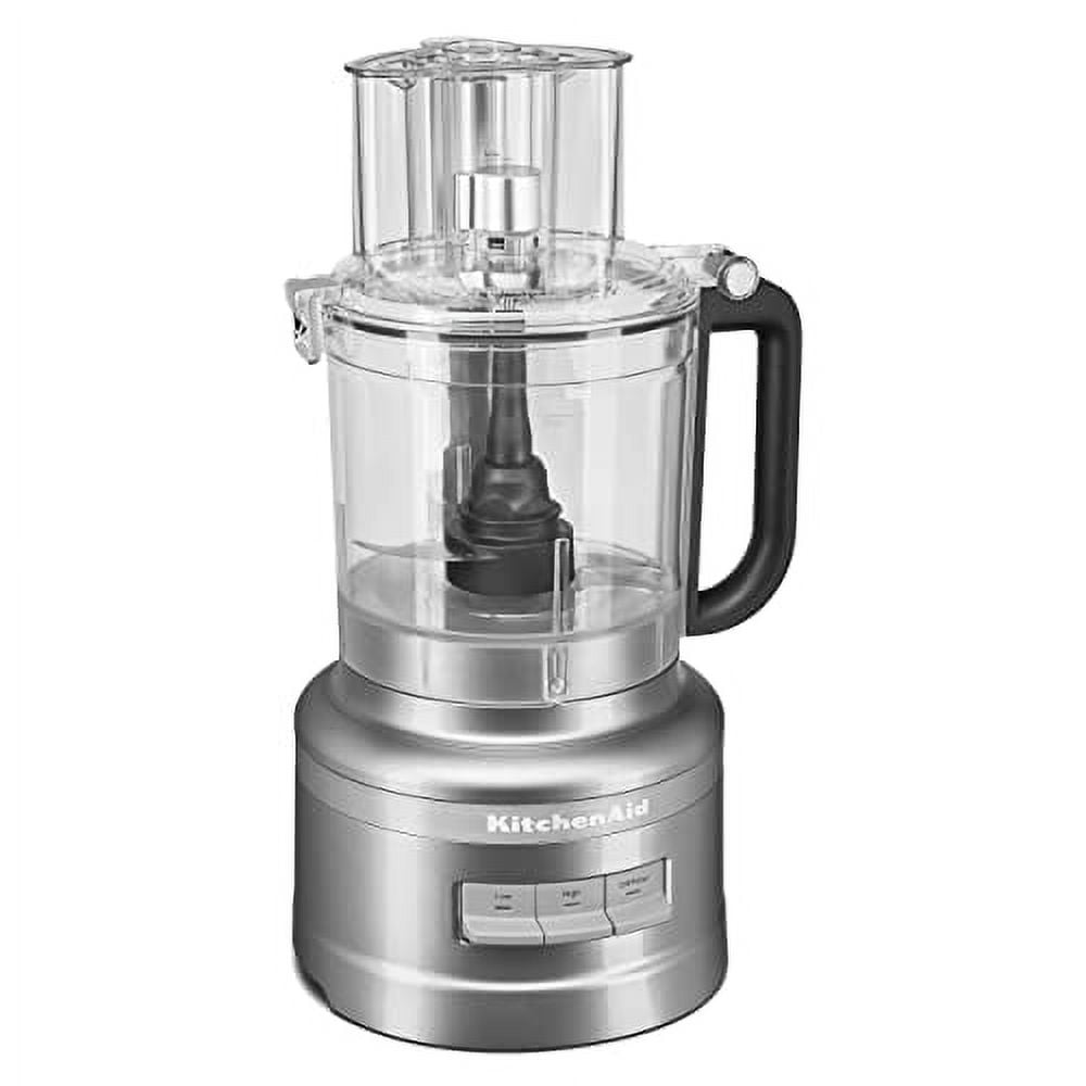 KitchenAid KFP1333CU 13-cup Food Processor with ExactSlice System - Contour  Silver 