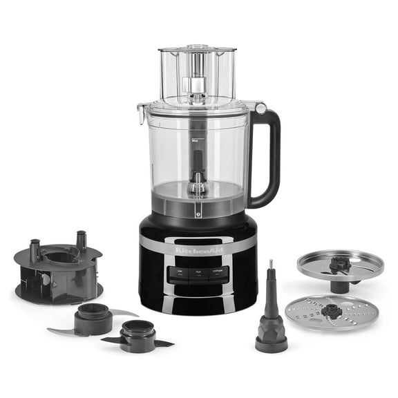 KitchenAid 13-Cup Food Processor, Onyx Black, KFP1318