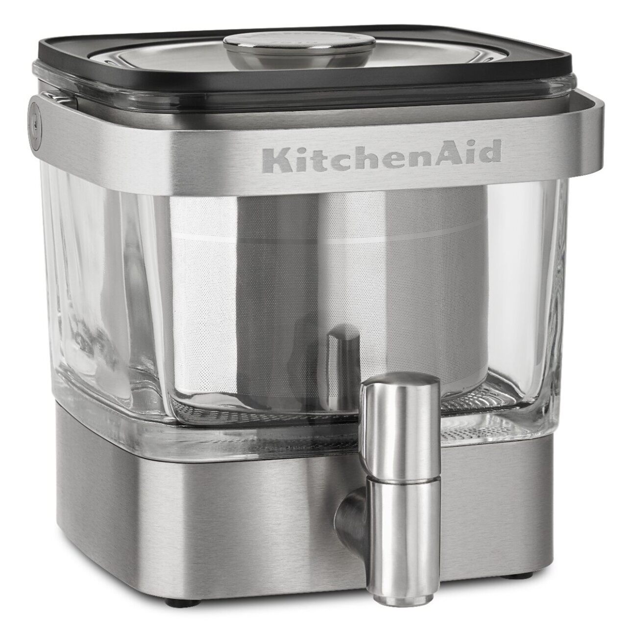 KitchenAid 28 oz Cold Brew Coffee Maker, Brushed Stainless Steel, KCM4212 - image 1 of 8
