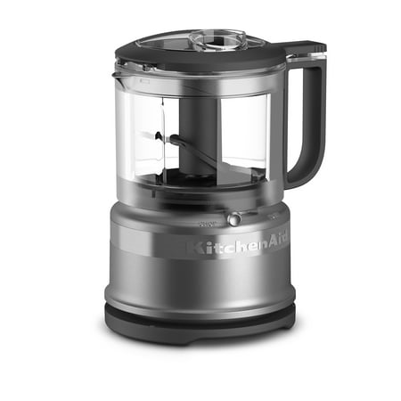 KitchenAid - 3.5-Cup Mini Food Processor - Contour Silver
