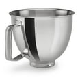 thumbnail image 1 of KitchenAid 3.5 Quart Polished Stainless Steel Bowl with Handle - KSM35SSFP, 1 of 3