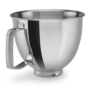 KitchenAid® 4.5 Quart Polished Stainless Steel Bowl with Handle