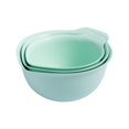 thumbnail image 1 of KitchenAid 3-Piece Nesting Plastic Mixing Bowls Set, Spearmint, 1 of 11