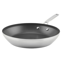 SENSARTE 12 Inch Nonstick Deep Frying Pan,5Qt Non Stick Saute Pan with  Lid,Large