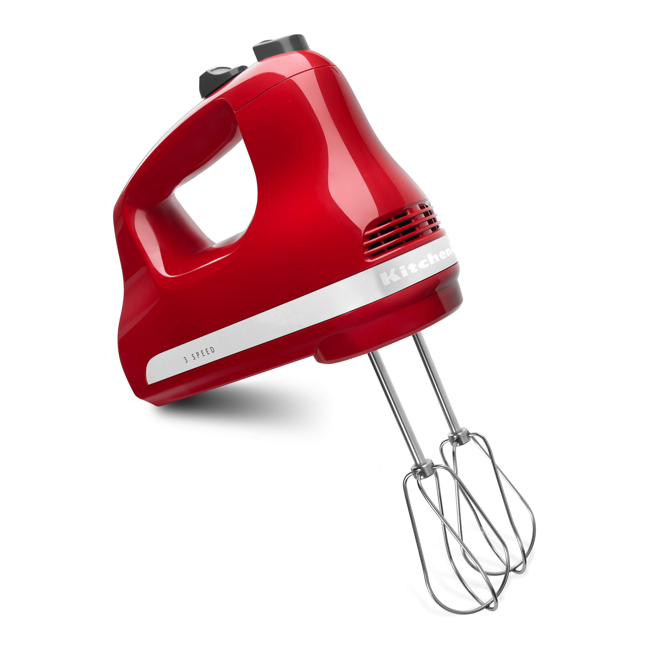 KitchenAid 3 Speed Hand Mixer, Empire Red, KHM312 - image 1 of 6