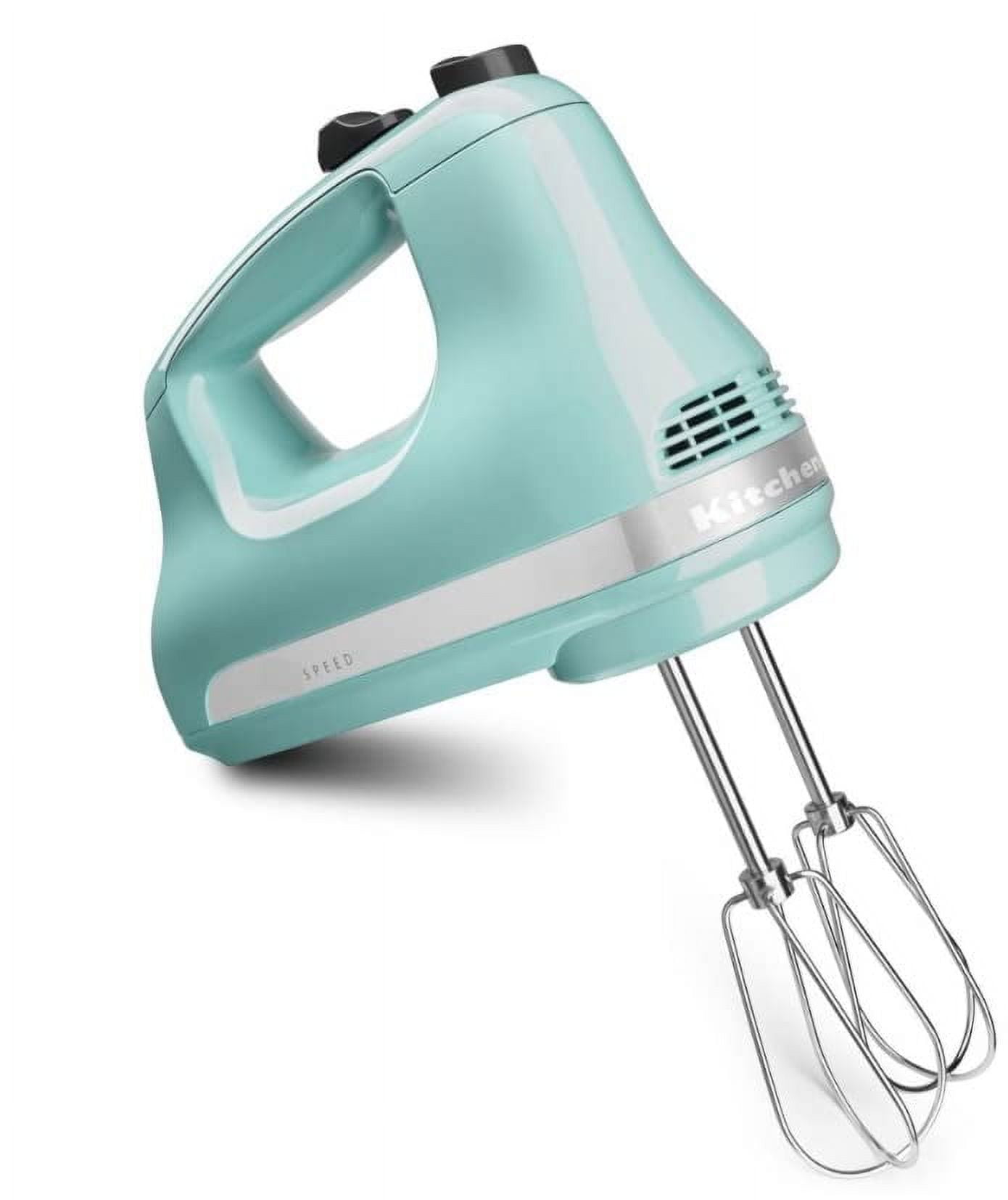 KitchenAid 3 Speed Ultra Power Hand Mixer Blend Mash Puree Aqua Sky