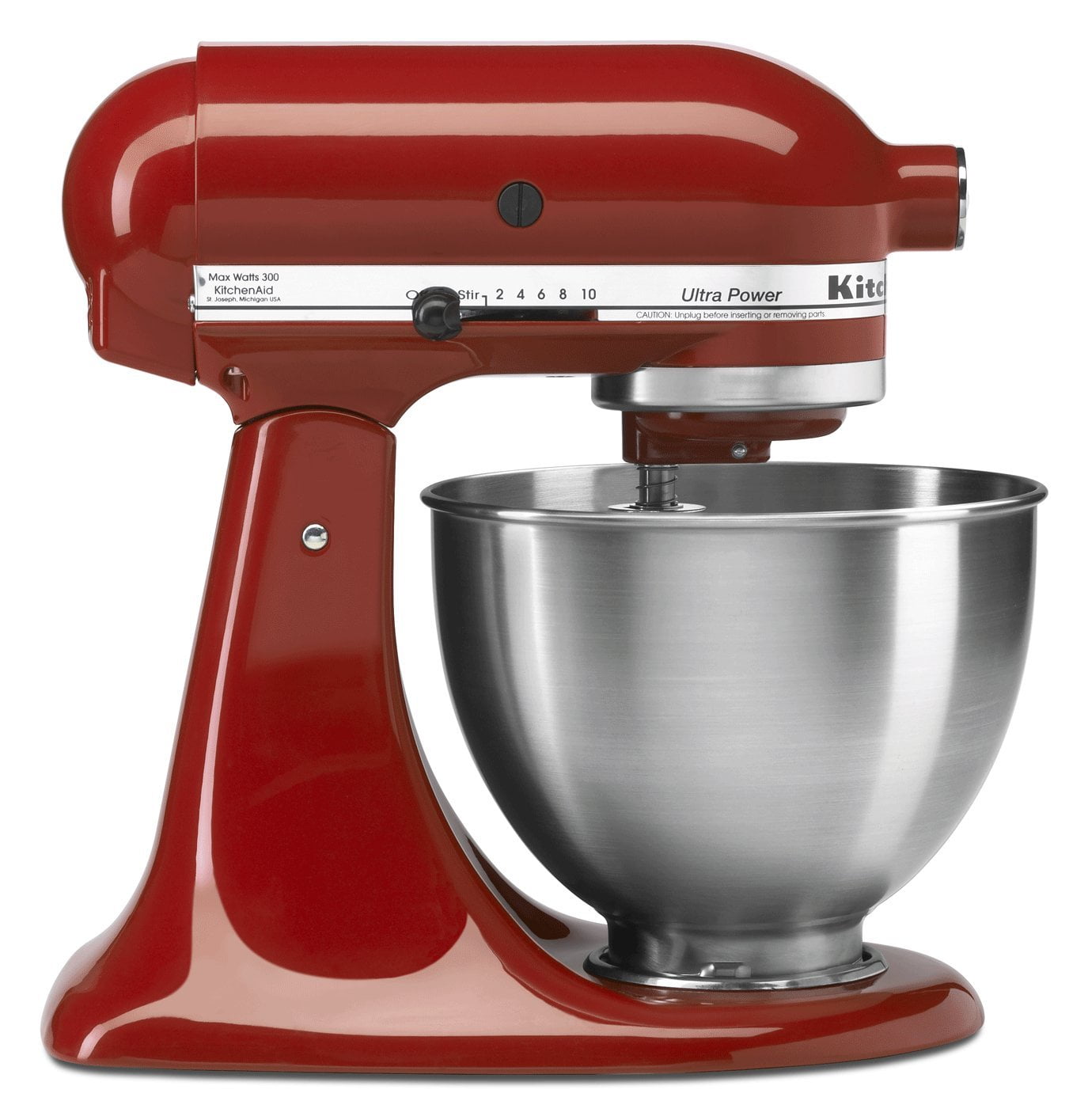 KitchenAid Ultra Power レッド KitchenAid 4-1/2-Quart Ultra Power Stand Mixer, Empire Red