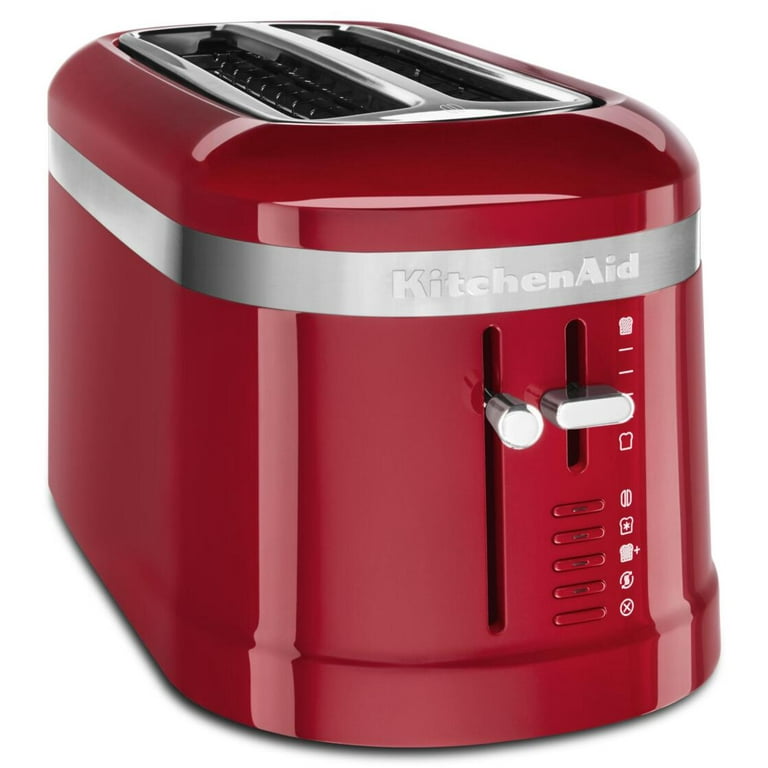 KitchenAid KMT4115SX 4-Slice Toaster with Manual High-Lift Lever Brushed Stainless Steel