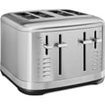 thumbnail image 1 of KitchenAid 4 Slice Metal Toaster | Brushed Stainless Steel, 1 of 5
