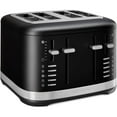 thumbnail image 1 of KitchenAid 4 Slice Metal Toaster | Matte Black, 1 of 8