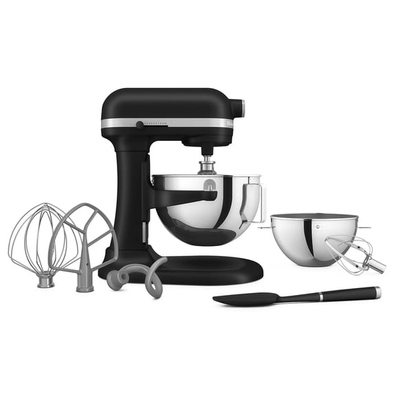 KitchenAid 5.5 Quart Bowl-Lift Stand Mixer, Black Matte