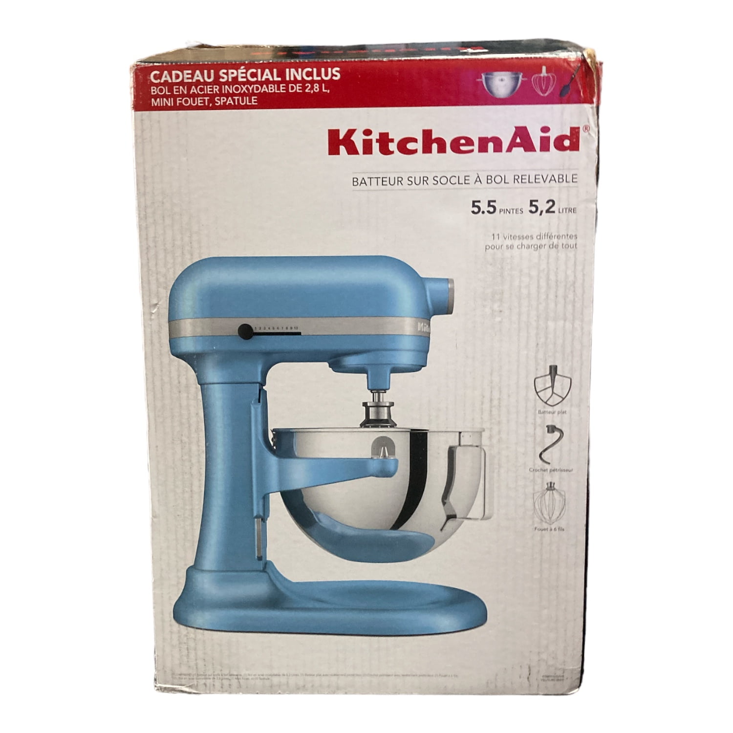 KitchenAid Steel Blue 7-Quart Bowl-Lift Stand Mixer + Reviews