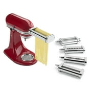 KitchenAid 5-Piece Pasta Deluxe Set, Silver, KSMPDX