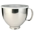 thumbnail image 1 of KitchenAid 5-Qt. Tilt-Head Polished Stainless Steel Bowl with Comfortable Handle, K5THSBP, 1 of 6
