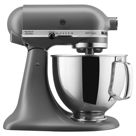 KitchenAid 5-Quart Artisan Tilt-Head Stand Mixer | Matte Gray