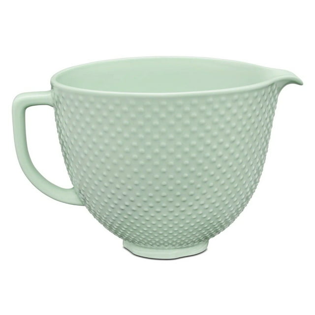 KitchenAid 5-Quart Dew Drop Ceramic Bowl | Fits 4.5-Quart & 5-Quart KitchenAid Tilt-Head Stand Mixers