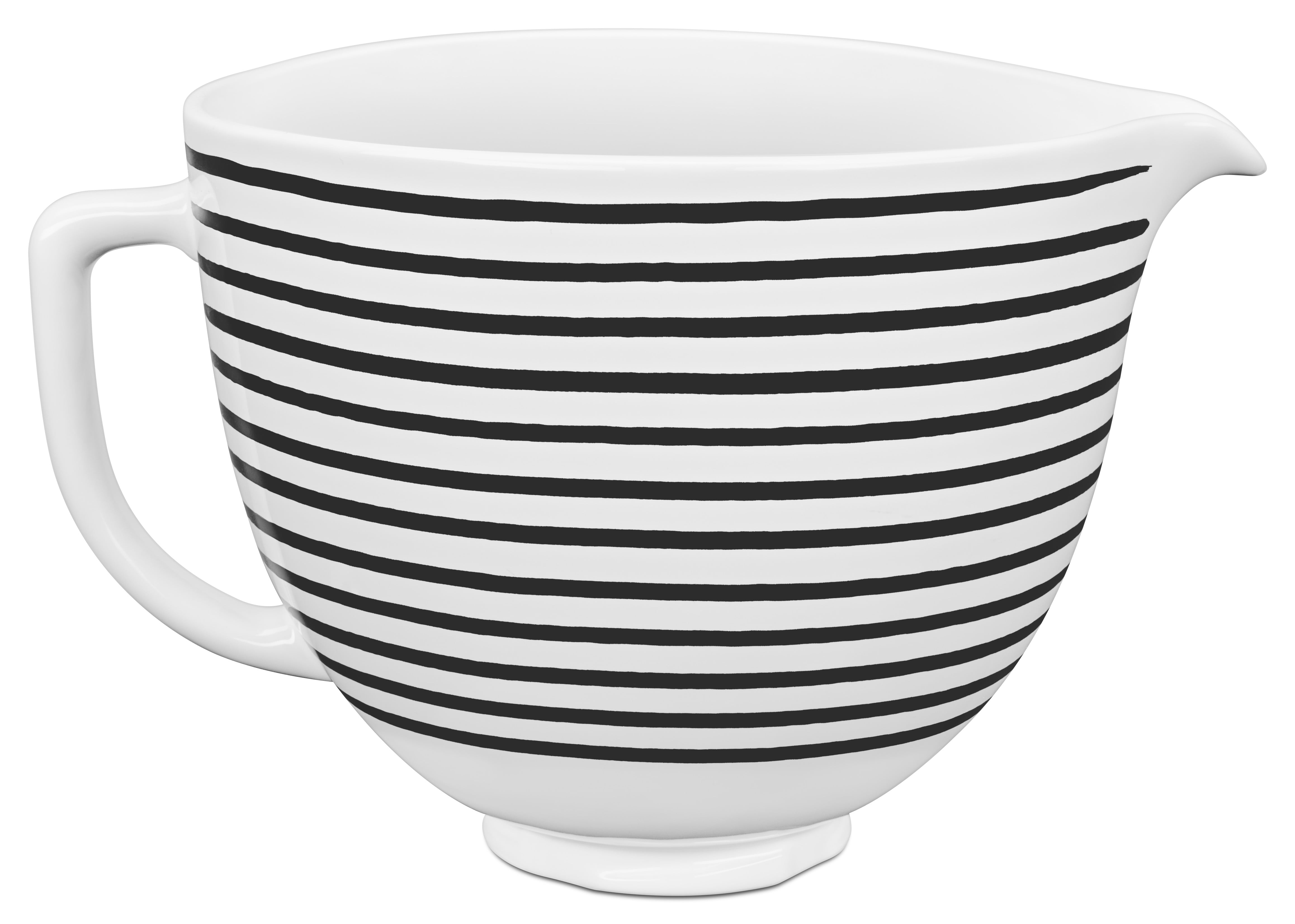 KitchenAid® 5-Quart Horizontal Stripes Ceramic Bowl (KSM2CB5PHS) - Walmart.com