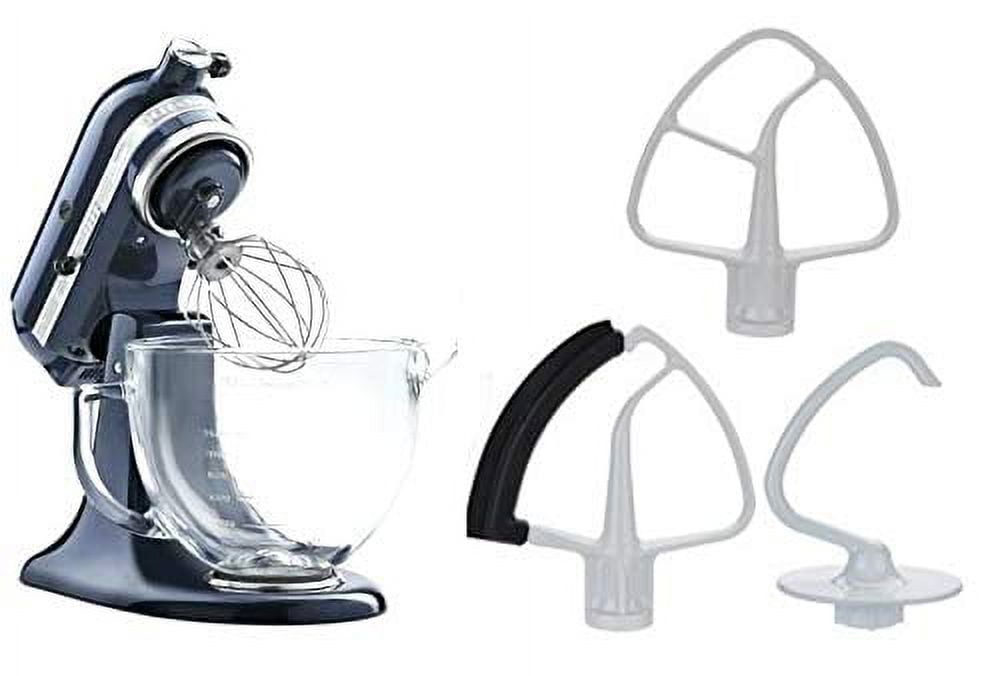 KitchenAid 5-Quart Stand Mixer Glass Bowl Buttercup Yellow