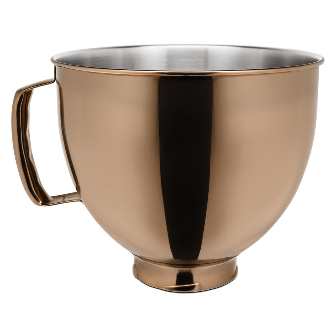 KitchenAid 5 Quart Tilt-Head Metallic Finish Stainless Steel Bowl - KSM5SSB - Walmart.com