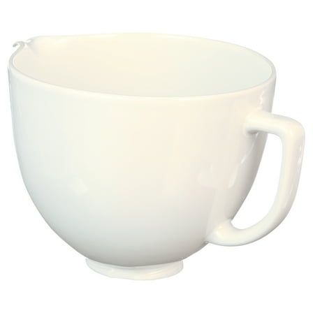 KitchenAid® 5 Quart White Chocolate Ceramic Bowl, KSM2CB5