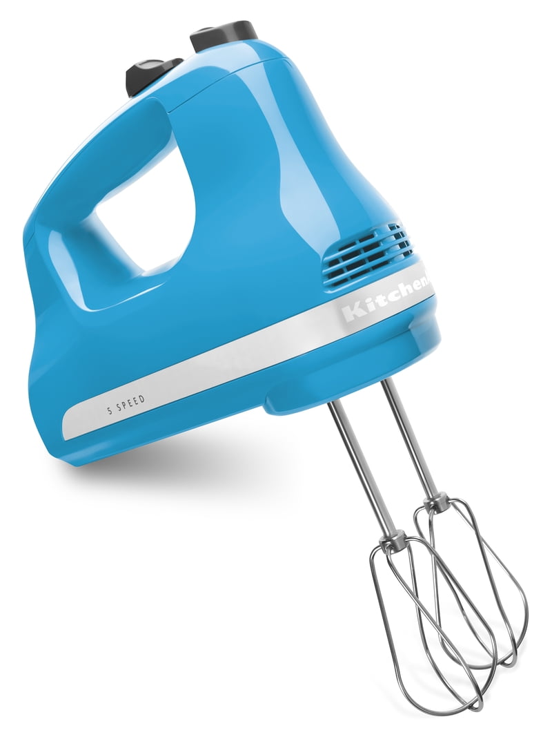 KitchenAid, Hand Mixer, KHM512, Crystal Blue, 5-Speed - Walmart.com