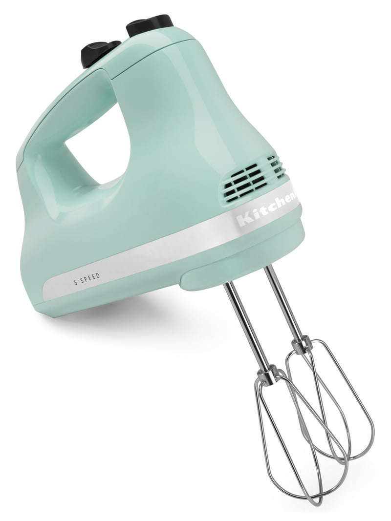 レア色【新品未使用】キッチンエイド 5段階変速ハンドミキサー KHM512 IC KitchenAid, Hand Mixer, Ice Blue, 5-Speed, Compact, Versatile