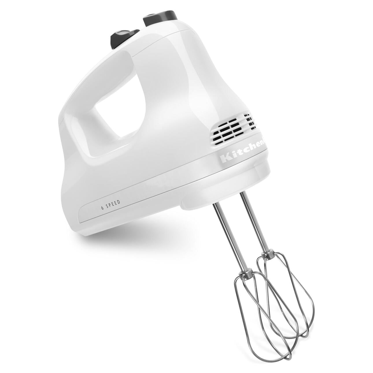 KitchenAid Ultra Power 5-Speed Ice Blue Hand Mixer with 2 Stainless Steel  Beaters KHM512IC - The Home Depot
