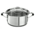 thumbnail image 1 of KitchenAid 5-ply Copper Core 6-Quart Low Casserole with Lid (KC2C60LCST), 1 of 2