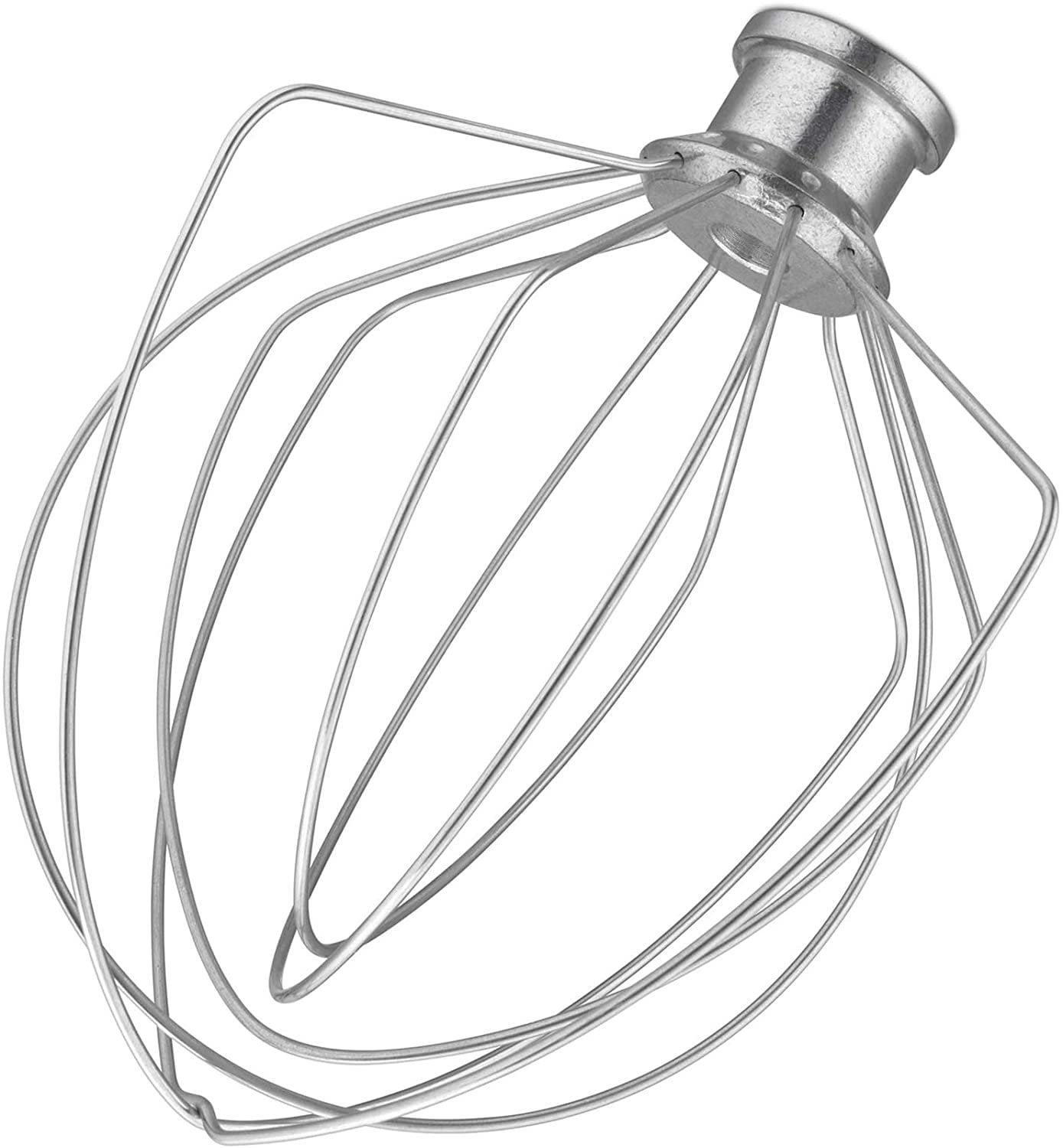 Stainless Steel 6-Wire Whip Attachment for KitchenAid 3.5 Quart Tilt-Head  Stand Mixer KSM3311 and KSM3316, Heavy Duty, Dishwasher Safe, 3.5-Qt Whisk