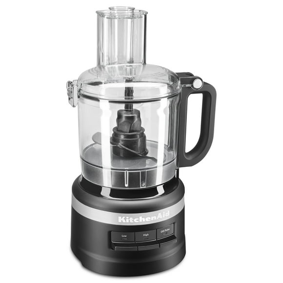 KitchenAid 7-Cup Food Processor, Black Matte, KFP0718
