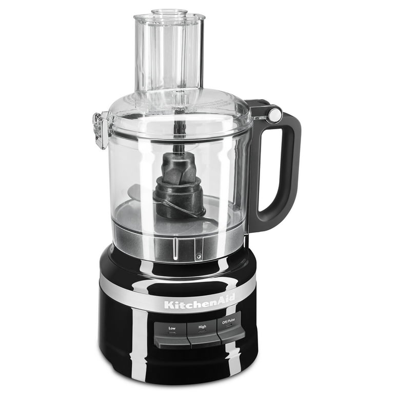 KitchenAid 7 Cup Food Processor, Onyx Black, KFP0718