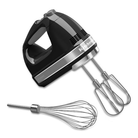 KitchenAid - KHM7210OB 7-Speed Hand Mixer - Onyx Black